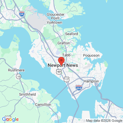 Map to  office in Newport News, VA