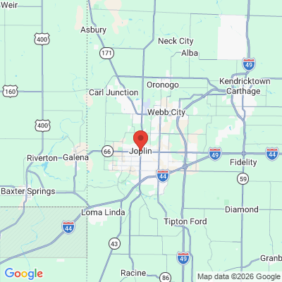 Map to  office in Joplin, MO