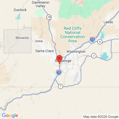 Map to  office in Saint George, UT