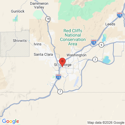 Map to  office in Saint George, UT