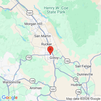 Map to Luma Ajlouni, DDS office in Gilroy, CA