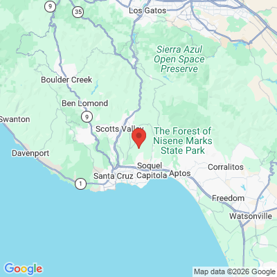 Map to  office in Santa Cruz Oral &Amp; Maxillofacial Surgery