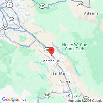 Map to Cochrane Plaza Dental Care office in Morgan Hill, CA