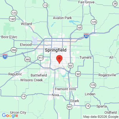 Map to  office in Springfield, MO