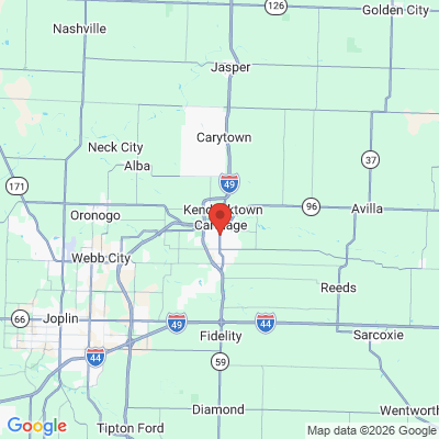 Map to  office in Carthage, MO