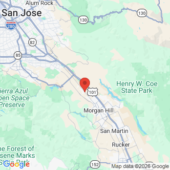 Map to Marina Dental Center office in San Jose, CA