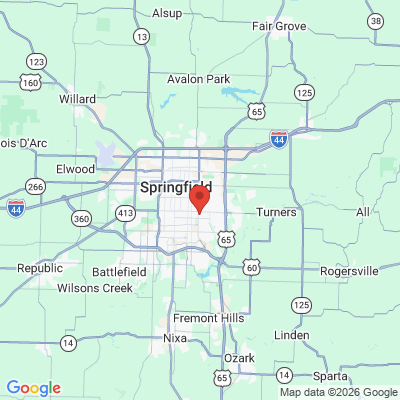 Map to  office in Springfield, MO