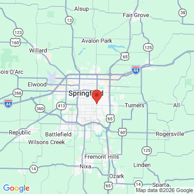 Map to  office in Springfield, MO
