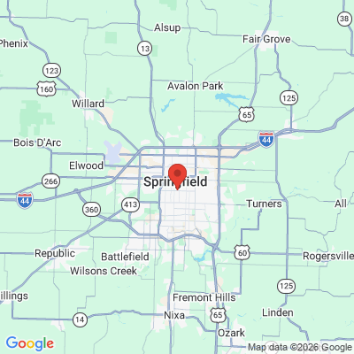 Map to  office in Springfield, MO