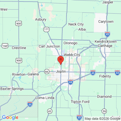 Map to  office in Joplin, MO