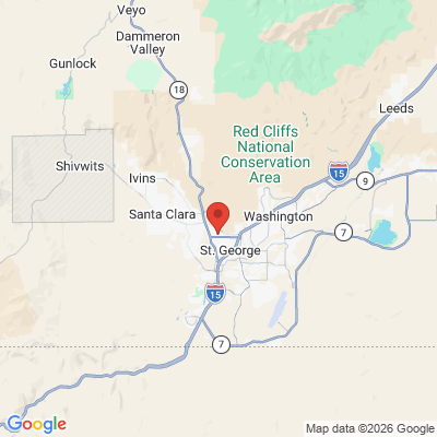Map to  office in Saint George, UT