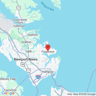 Map to  office in Poquoson, VA