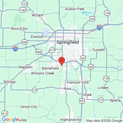 Map to  office in Springfield, MO