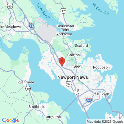 Map to  office in Newport News, VA