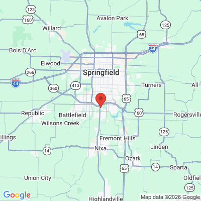 Map to  office in Springfield, MO