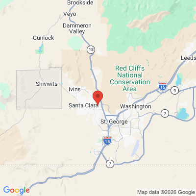 Map to  office in Saint George, UT