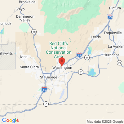 Map to  office in Washington, UT