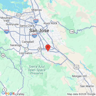 Map to  office in San Jose, CA