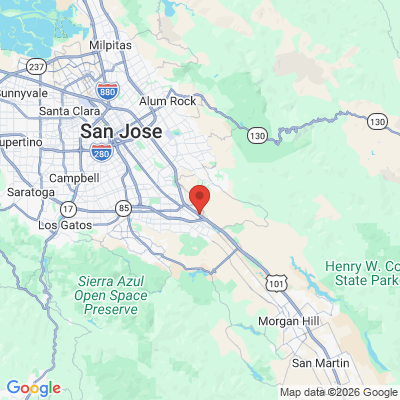 Map to  office in San Jose, CA
