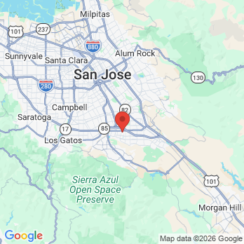 Map to The Dental Dimensions - Dentist in San Jose office in San Jose, CA