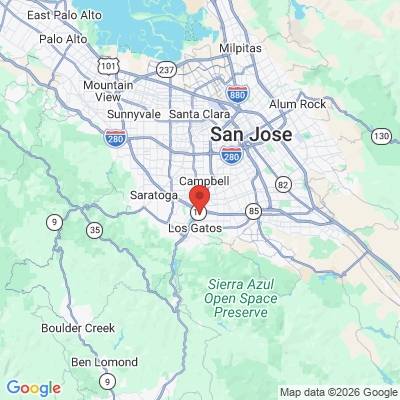Map to  office in Los Gatos, CA