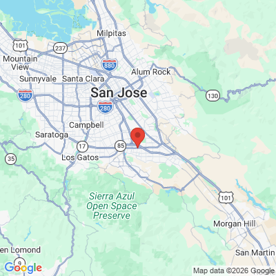 Map to  office in San Jose, CA