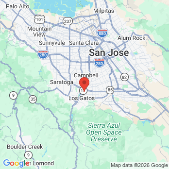 Map to Primary Office office in Los Gatos, CA