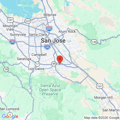 Map to  office in San Jose, CA