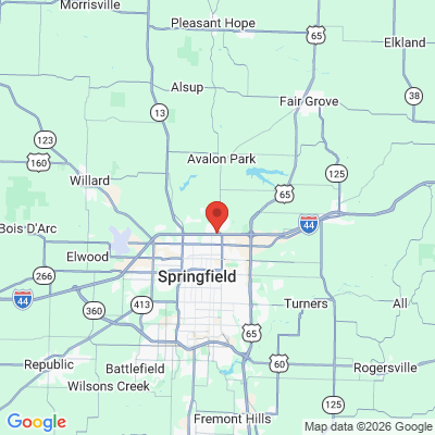 Map to  office in Springfield, MO