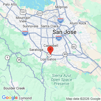 Map to Samaritan Family Dental office in San Jose, CA