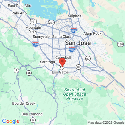 Map to  office in Los Gatos, CA