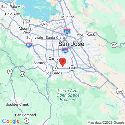 Map to  office in San Jose, CA