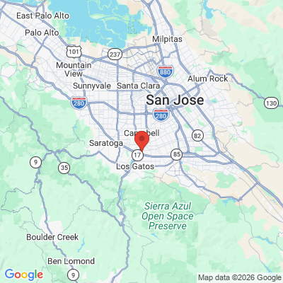 Map to  office in Los Gatos, CA