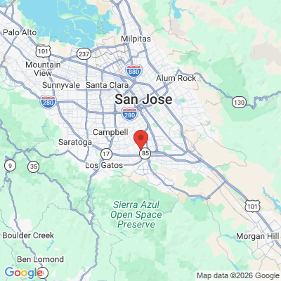 Map to  office in San Jose, CA