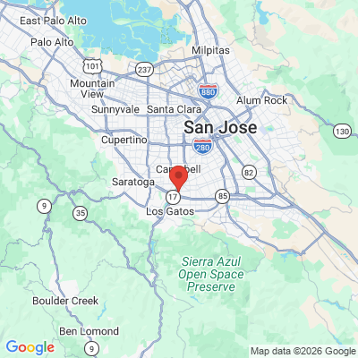 Map to  office in Los Gatos, CA