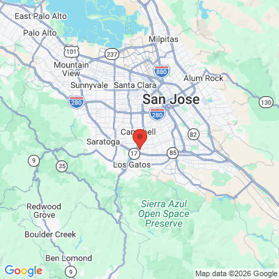 Map to Silicon Valley Smile Solutions  office in San Jose, CA