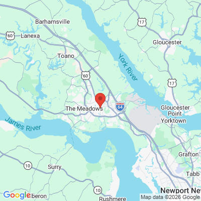 Map to  office in Williamsburg, VA