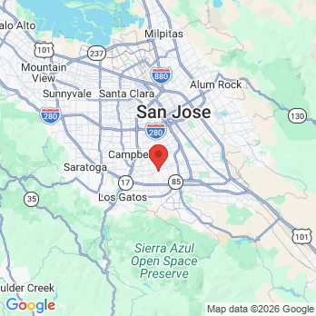 Map to wisdom oral surgery & dental implants office in San Jose, CA