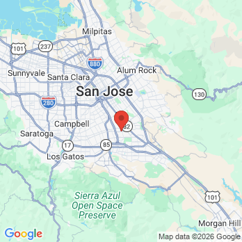Map to Quality Dental Care office in San Jose, CA