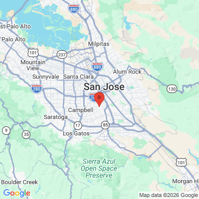 Map to  office in San Jose, CA