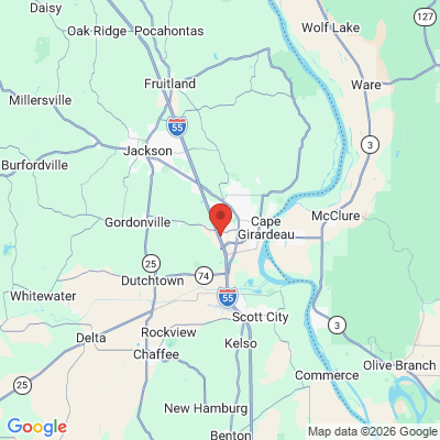 Map to  office in Heartland Dental