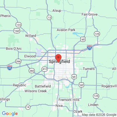 Map to  office in Springfield, MO