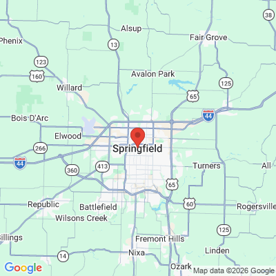 Map to  office in Springfield, MO
