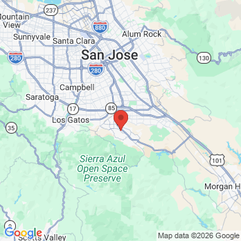 Map to Vidya Bobba DMD INC office in San Jose, CA