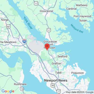 Map to  office in Yorktown, VA