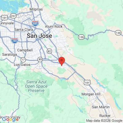Map to  office in San Jose, CA