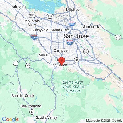 Map to  office in Los Gatos, CA