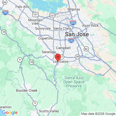 Map to  office in Los Gatos, CA