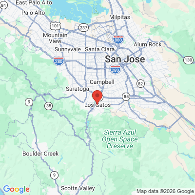 Map to  office in Los Gatos, CA
