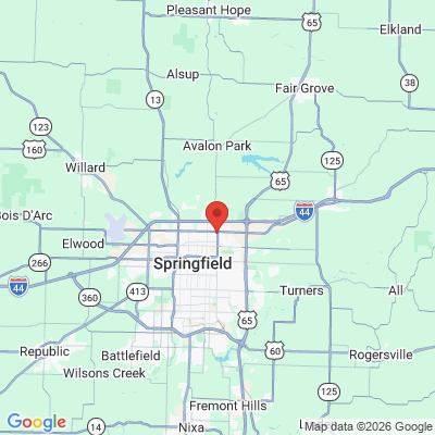 Map to  office in Springfield, MO